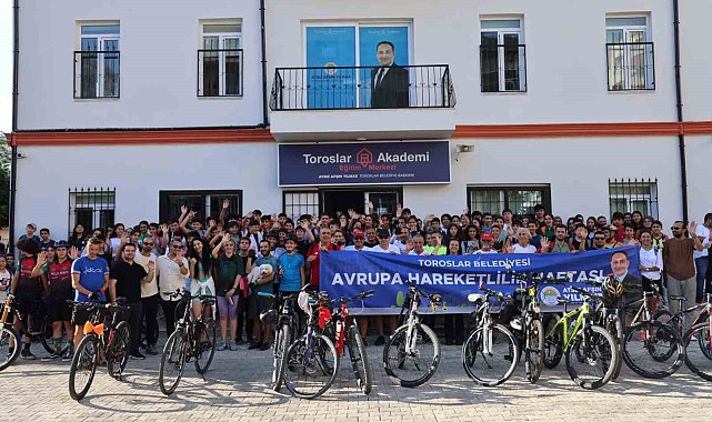 Toroslar'da bisikletli sürüş ve arabasız gün etkinliği yapıldı