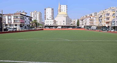 Toroslar'daki spor tesisleri yenileniyor