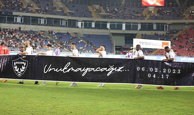 Trendyol Süper Lig: A. Hatayspor: 0 - Y. Adana Demirspor: 1