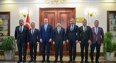 Türkiye Barolar Birliği Başkanı Sağkan'dan, Bakan Tunç'a teşekkür ziyareti