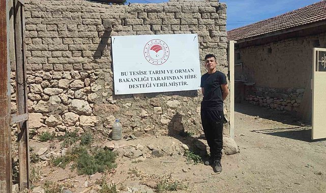 Uzman Eller Projesi çiftçisine hayvanları teslim edildi