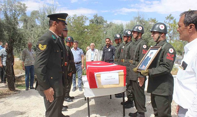 Vefat eden Kore gazisi törenle son yolculuğuna uğurlandı