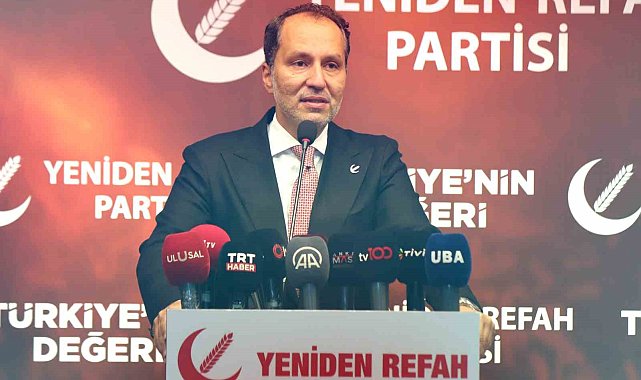 Yeniden Refah Partisi Lideri Erbakan: "81 ilde kendi adaylarımızla seçime girme düşüncesi içerisindeyiz"