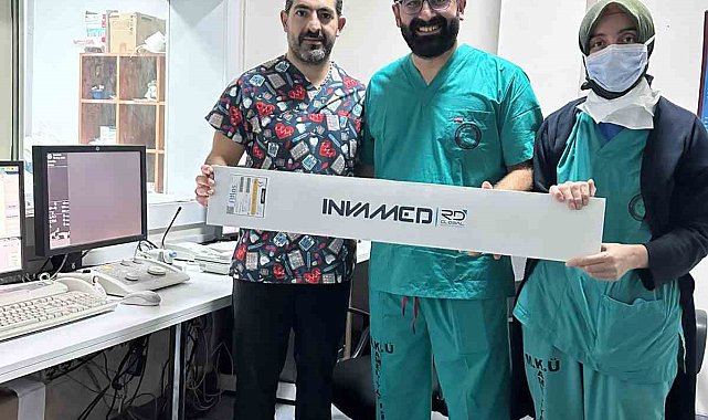 Yerli üretim yapay damar hayat kurtardı
