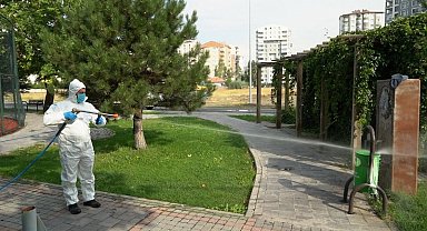 Yıldırım Beyazıt Mahallesinde toplu temizlik çalışması yapıldı