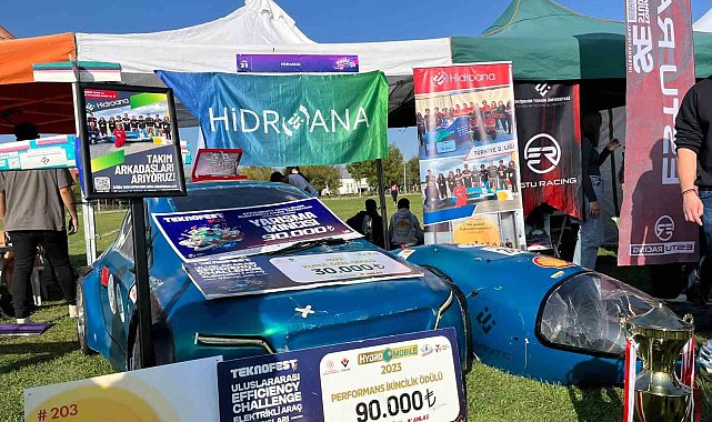 1 metreküp hidrojenle 378 kilometre giden araç yaptılar