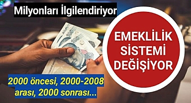 2000 öncesi, 2000-2008 arası, 2000 sonrası SSK ve Bağ-Kur'lular…