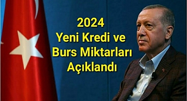 2024 Yeni kredi ve burs miktarları açıklandı.
