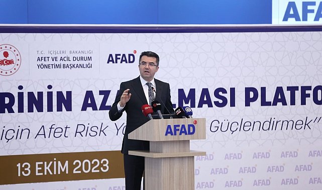 AFAD Başkanı Memiş: "'Ulusal Deprem Gözlem Ağı'nda işlettiğimiz deprem ölçer istasyonlarımızın sayısı bin 145'e ulaşmıştır"