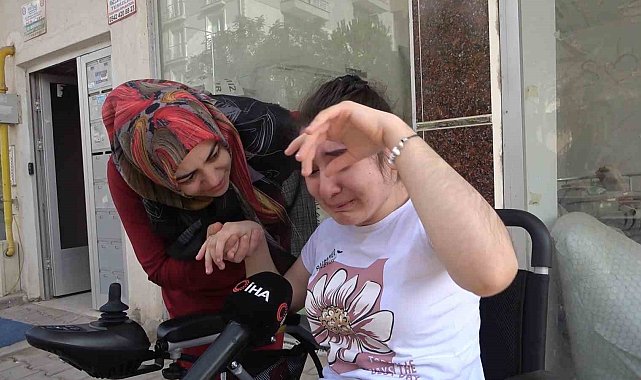 Akülü tekerlekli sandalyesine kavuştu, sevinç gözyaşları döktü: Serebral palsi hastası Sena'nın mutlu günü