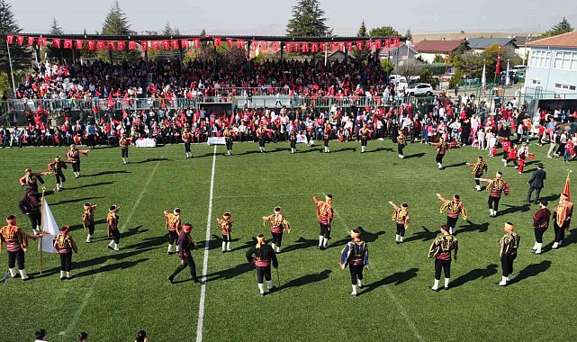 Akyurt'ta Cumhuriyetin 100. yılı kutlandı