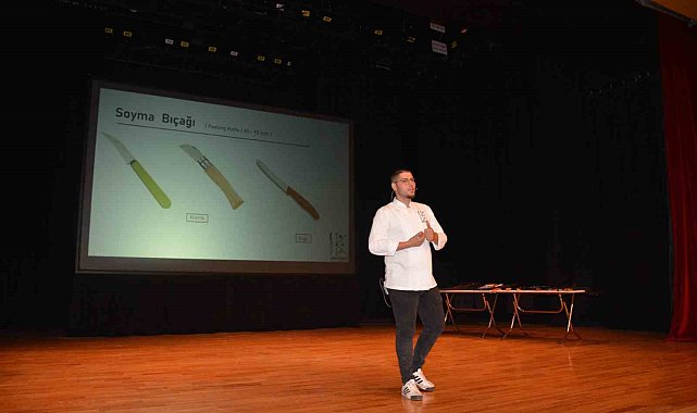 Anadolu Üniversitesi'nde 'Profesyonel Mutfaklarda Bıçak Kullanma Atölyesi' gerçekleştirildi