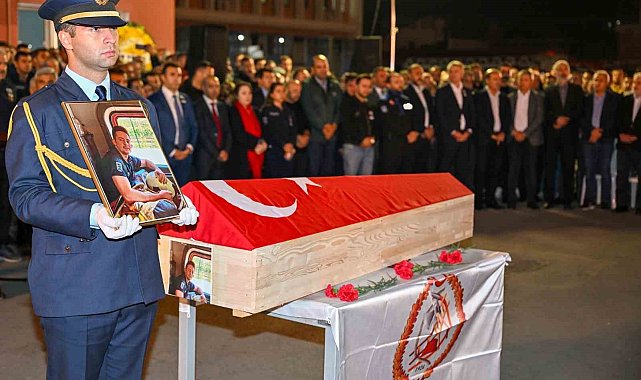 Ankara'da yangında şehit olan itfaiye eri için resmi cenaze töreni düzenlendi