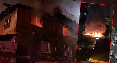 Ataşehir'de korkutan yangın! Vatandaşlar seferber oldu...