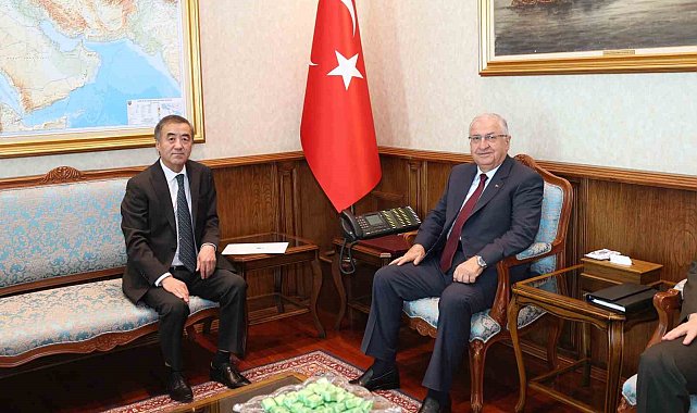 Bakan Güler, Moğolistan Büyükelçisi Gombosuren'i kabul etti