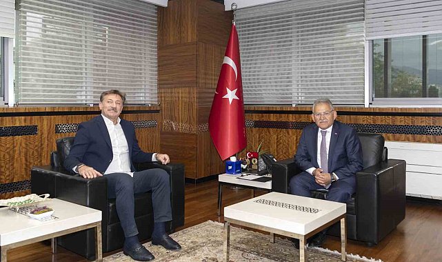Başkan Büyükkılıç, Bahçelievler Belediye Başkanı Bahadır'ı Ağırladı