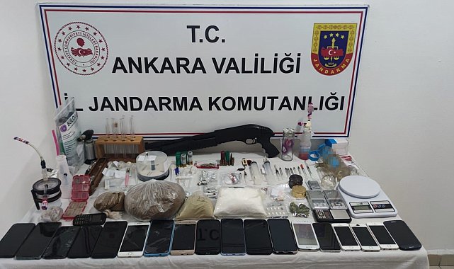 Başkent'te uyuşturucu operasyonu: 28 gözaltı