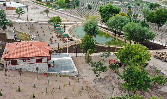 Başkentin en otantik nilüfer havuzu Keçiören'de