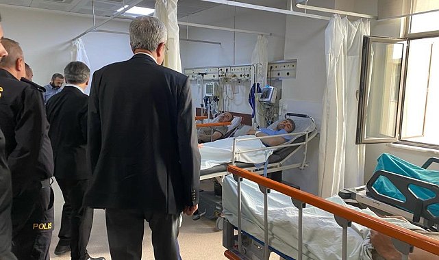 Beypazarı Belediye Başkanı Kaplan yaralı madencileri ziyaret etti