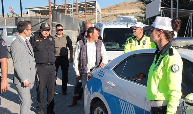Beypazarı'nda düzensiz göçmenlere yönelik denetim