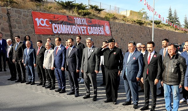 Çankırı'da bir caddeye "100. Yıl Cumhuriyet" ismi verildi