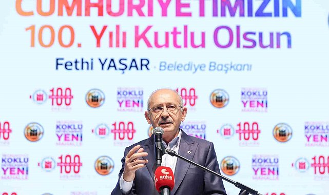 CHP Genel Başkanı Kılıçdaroğlu: "Mansur Başkanın başkanlığında yine yolumuza devam edeceğiz"