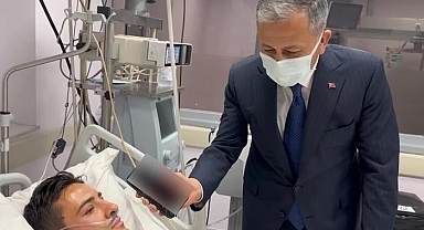 Cumhurbaşkanı Erdoğan'dan yaralı polise: Ahınız yerde kalmadı
