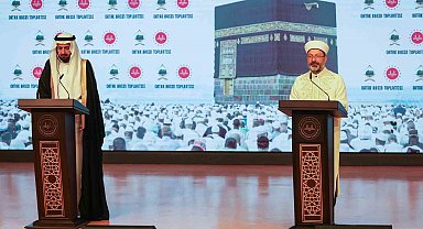 Diyanet İşleri Başkanı Erbaş: "Filistin'in barış ve huzura kavuşması için İslam dünyasına büyük sorumluluklar düşüyor"