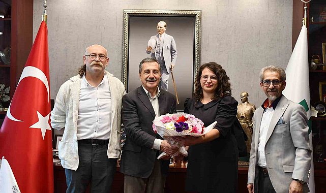 Eczane teknisyenlerinden Başkan Ataç'a ziyaret
