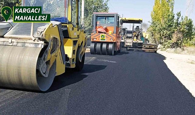 Ereğli Belediyesi sıcak asfalt çalışmalarını sürdürüyor