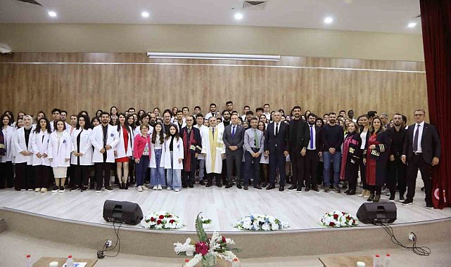 ERÜ Veteriner Fakültesi tarafından önlük giyme töreni düzenlendi