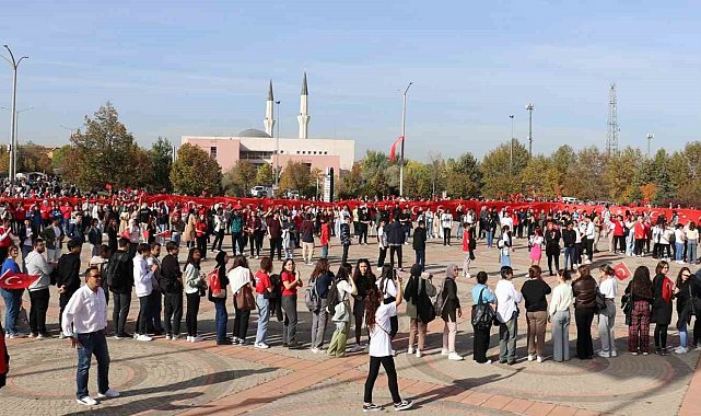 ESOGÜ'de Cumhuriyet coşkusu