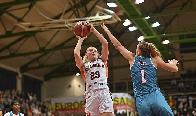 EuroCup Women G Grubu: MBK Ruzomberok: 63 Melikgazi Kayseri Basketbol: 87