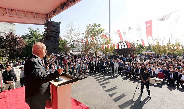 Gündoğan Parkı yenilenen yüzüyle açıldı