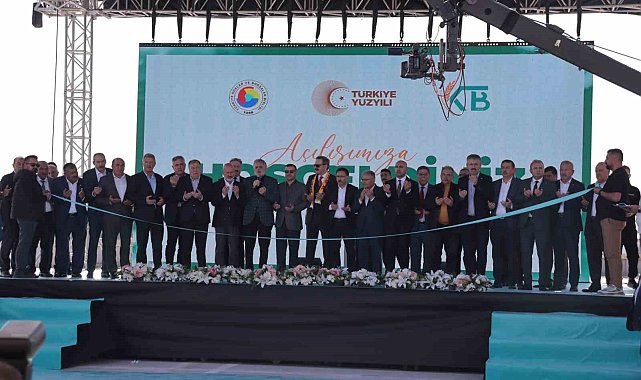 İç Anadolu'nun en büyük Canlı Hayvan Borsası ve Pazar Yeri açıldı
