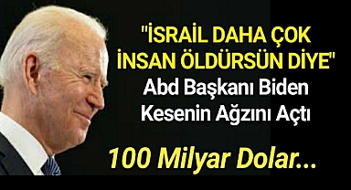 İsrail İçin Kesenin Ağzını Açtılar...Bizim Müslümanlar İse Protesto Etsin....
