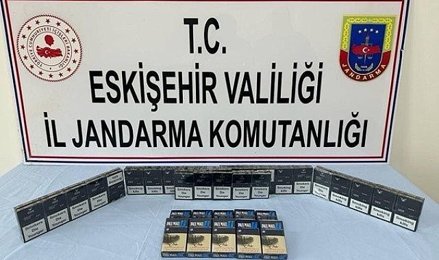 Jandarma ekipleri kaçak sigara ile mücadeleye devam ediyor
