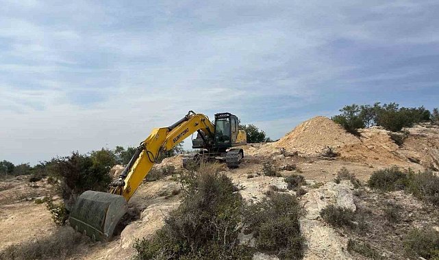 Kaçak kazı yapan 2 kişi suçüstü yakalandı