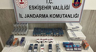 Kaçak sigara satan şahsa jandarmadan operasyon