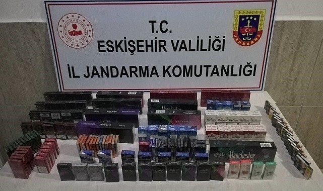 Kaçak sigara satarak 2 milyon 336 bin lira gelir elde eden şahsa jandarma operasyonu