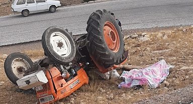Karaman'da traktör kazası: 1ölü