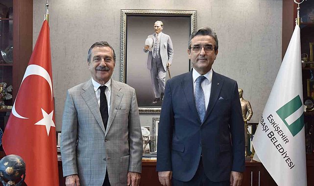 Kaymakam Yücel'den Başkan Ataç'a ziyaret