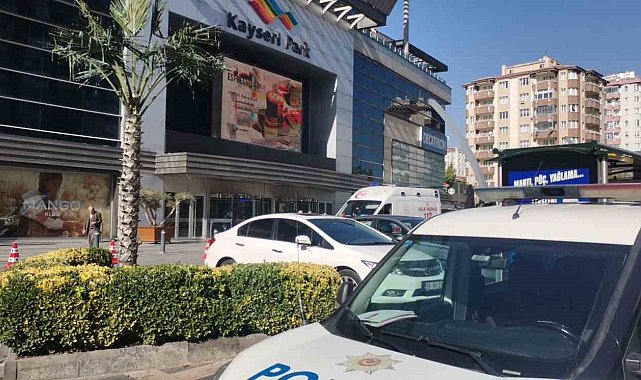 Kayseri Park AVM'de şüpheli ölüm