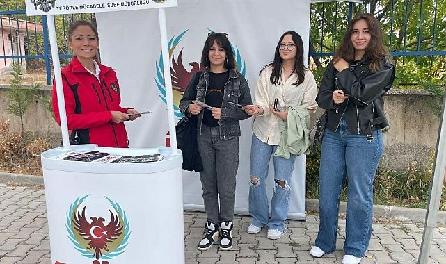 Kırıkkale'de öğrenciler terör konusunda bilgilendirildi