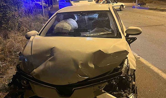 Kırıkkale'de otomobiller çarpıştı: 1 ölü, 2 yaralı