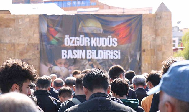 Kırşehir'de STK'lar İsrail'i protesto etti