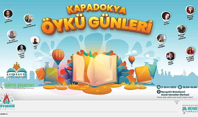 Kitapseverler 'Kapadokya Öykü Günleri'nde' buluşacak