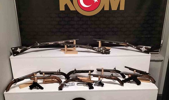 KOM ekiplerinden tarihi eser operasyonu