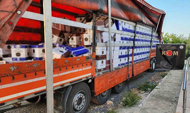 Konya'da 15 milyon 550 bin doldurulmuş sigara ve makaron ele geçirildi