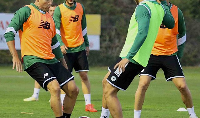 Konyaspor, Adana Demirspor maçı hazırlıklarına devam etti